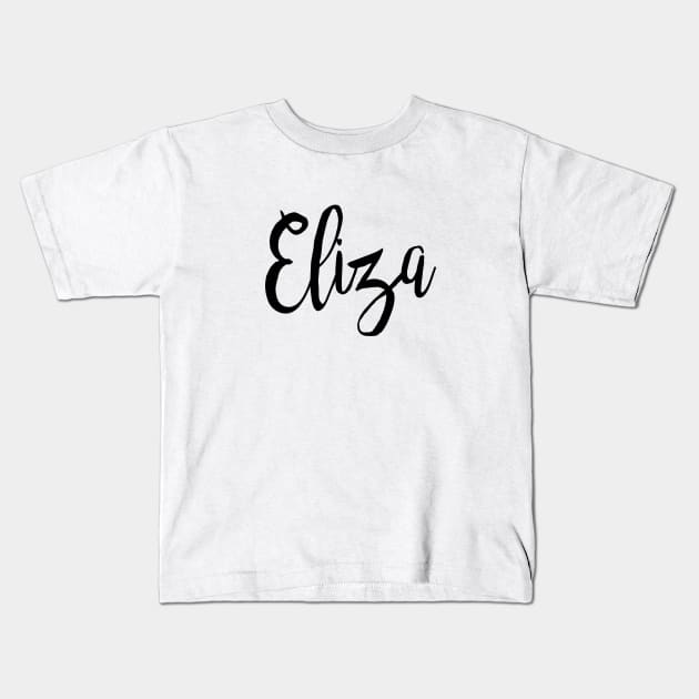 Eliza Kids T-Shirt by opiester